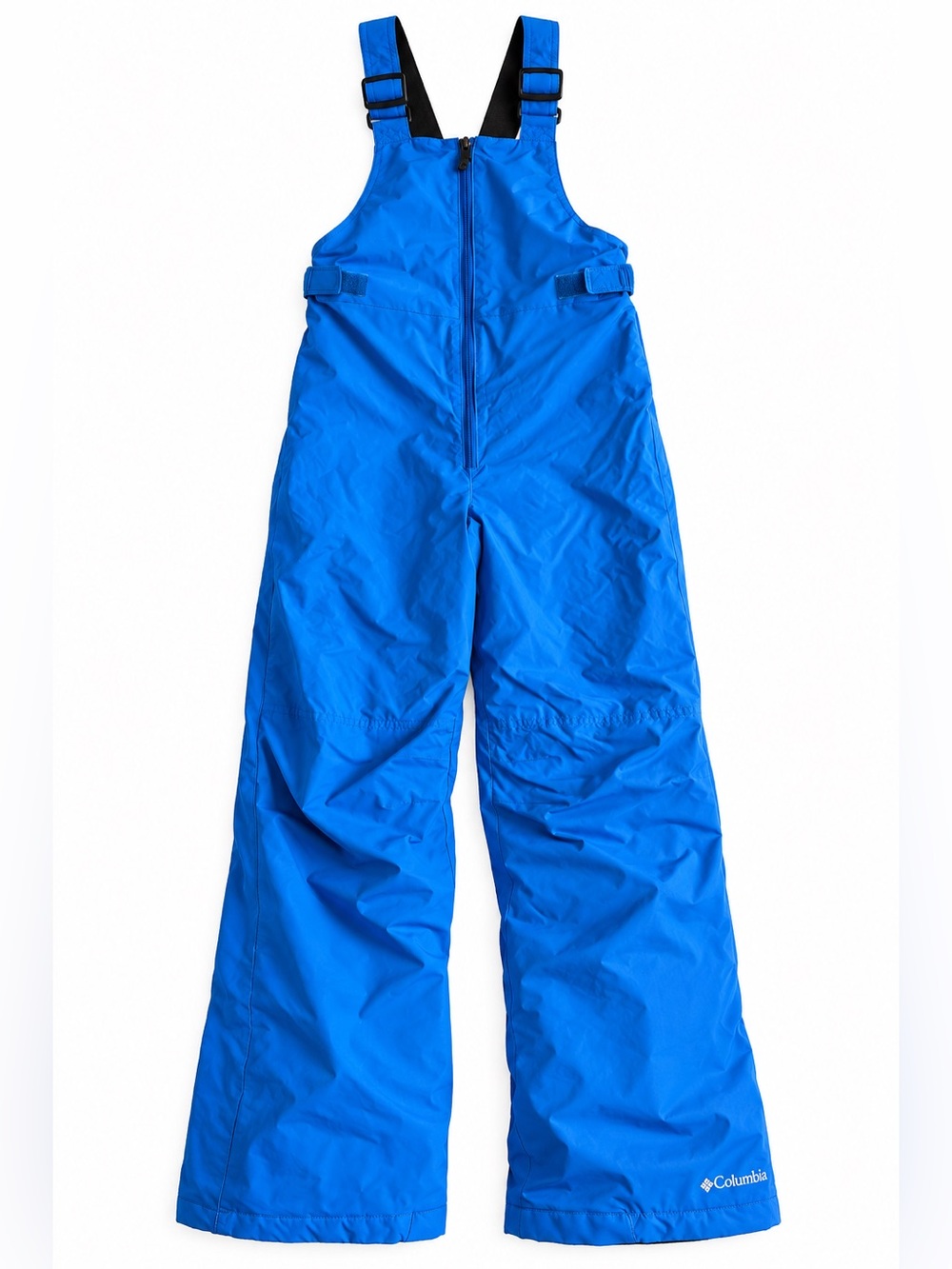 Columbia Waterproof Ski Bib Overalls Snow Pants Fleece Lined Kids Large (14/16)